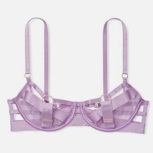 Victoria's Secret Very Sexy Luxe Unlined Demi Strappy Bra 38B